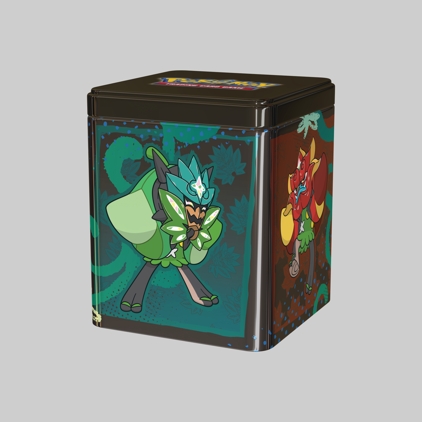 2025 Stacking Tin (Treasures of Ruin-Paradox Pokémon-Ogerpon)