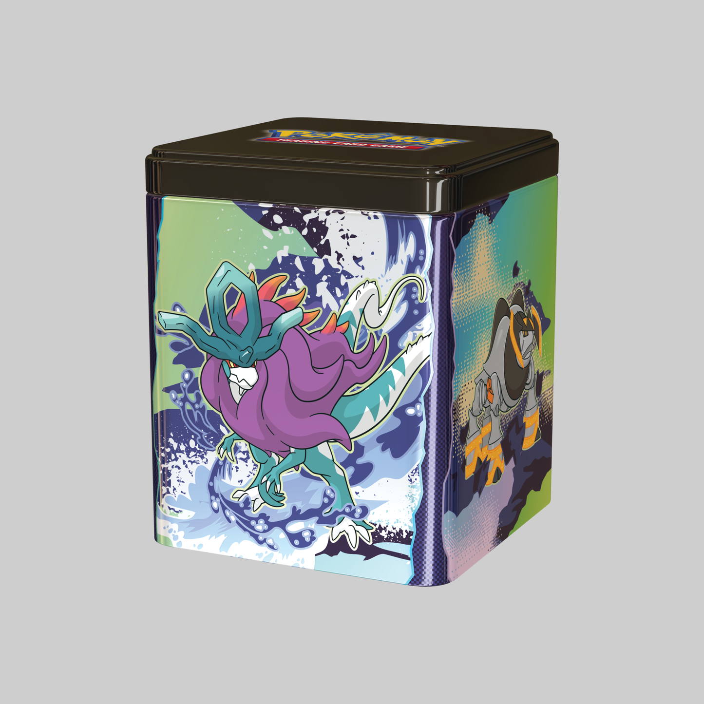 2025 Stacking Tin (Treasures of Ruin-Paradox Pokémon-Ogerpon)