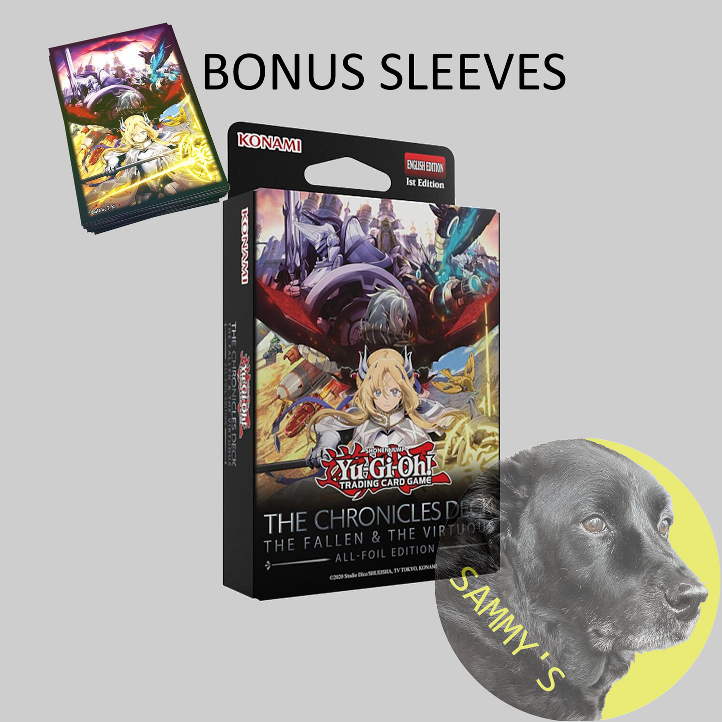 Yu-Gi-Oh THE CHRONICLES DECK: The Fallen & The Virtuous (All-Foil Edition)