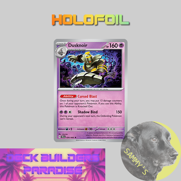 Dusknoir Sammy's Card Shop Dusknoir Sammy's Card Shop