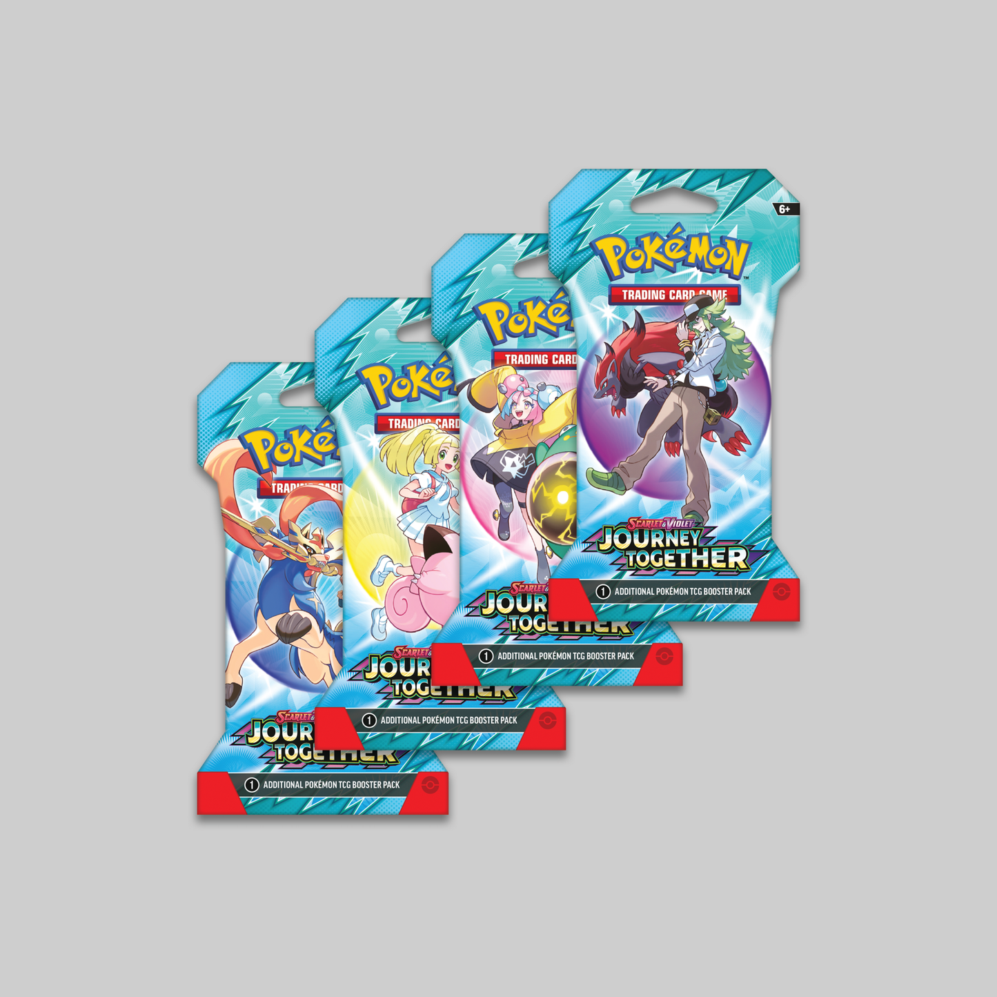 Journey Together Single Sleeved Booster