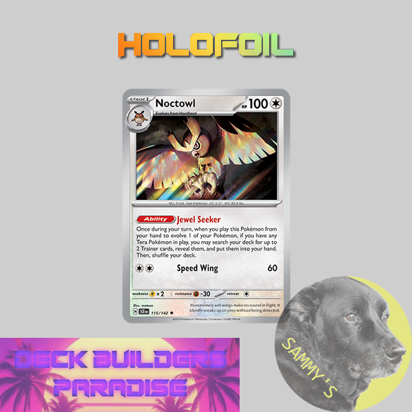 Noctowl Sammy's Card Shop Noctowl Sammy's Card Shop