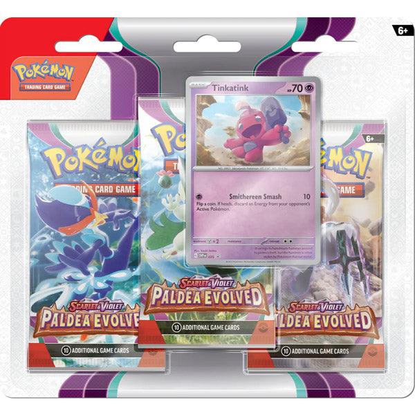 Scarlet & Violet Paldea Evolved 3 Pack