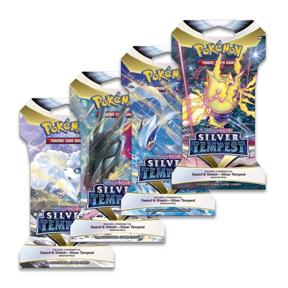 Silver Tempest Single Sleeved Booster