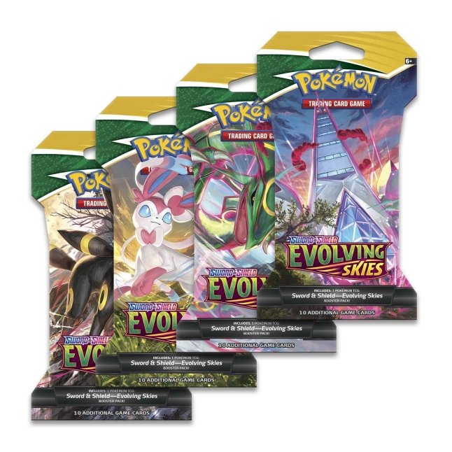 Evolving Skies Single Sleeved Booster
