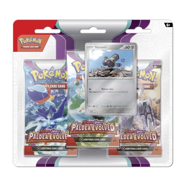 Scarlet & Violet Paldea Evolved 3 Pack