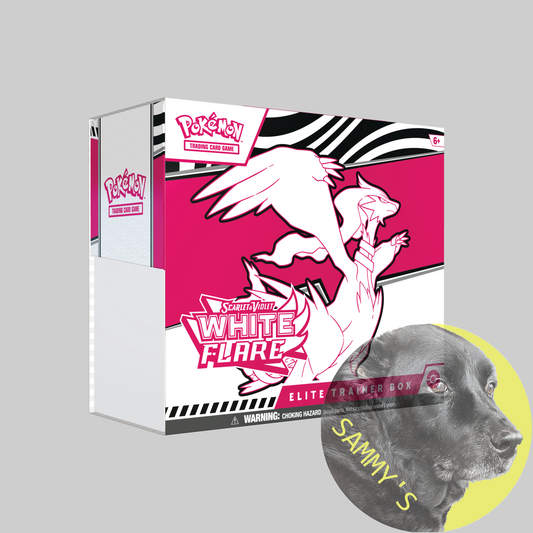 White Flare Elite Trainer Box