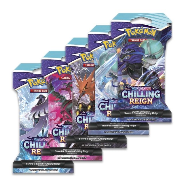 Chilling Reign Single Sleeved Booster