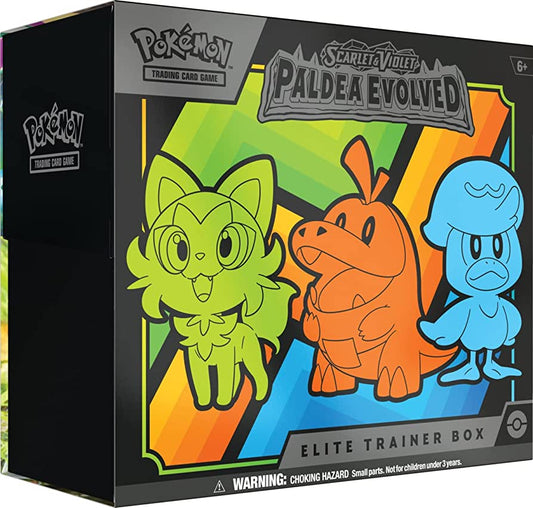 Scarlet & Violet Paldea Evolved Elite Trainer Box